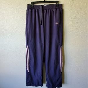 Women's large Adidas track pants